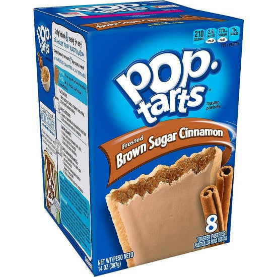 KELLOGGS POP TARTS FROSTED BROWN SUGAR CINNAMON