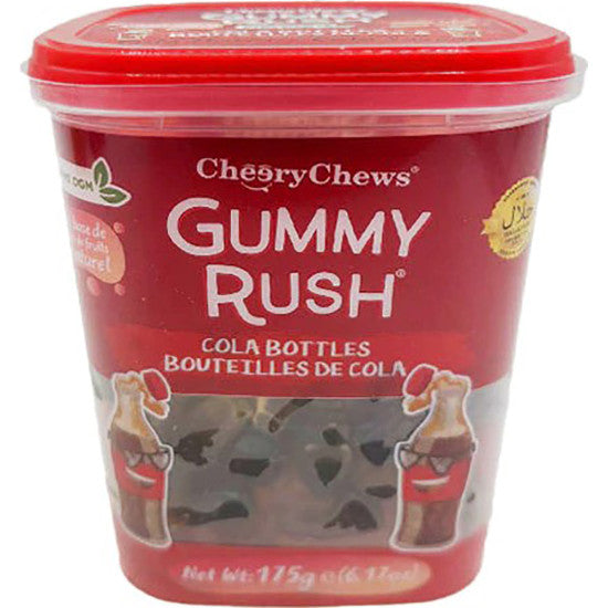 GUMMY RUSH COLA BOTTLES 6.17OZ