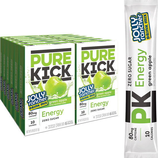 PURE KICK + JOLLY RANCHER GREEN APPLE