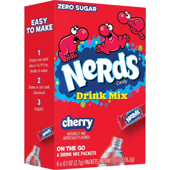 NERDS SINGLES TO GO CHERRY