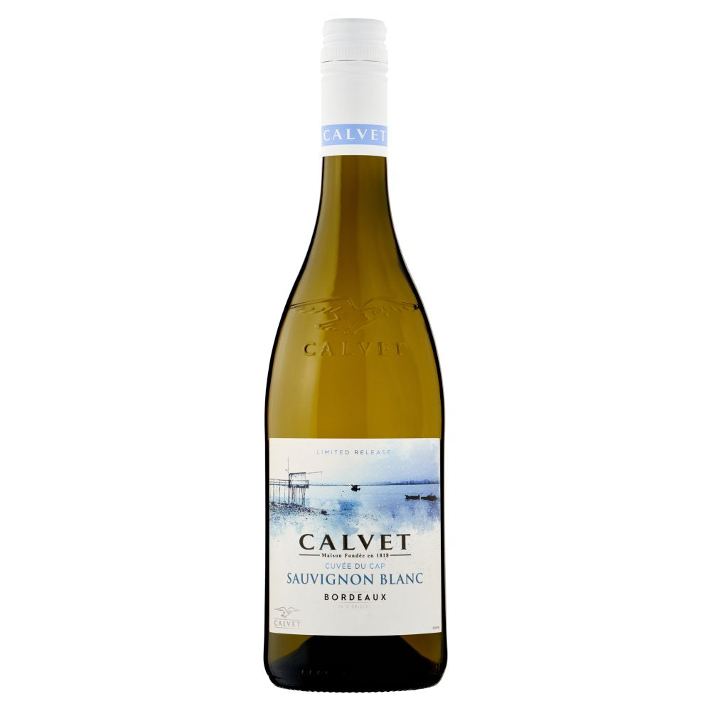 Calvet Cuvée du Cap Sauvignon Blanc 75cl (75Cl × 6)