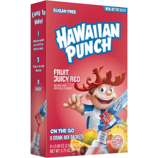 HAWAIIAN PUNCH STG FRUIT JUICY RED