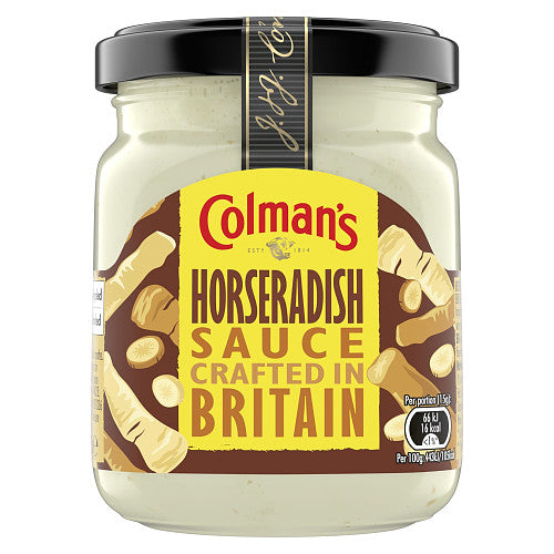 Colman's Sauce Horseradish (136g × 8 × 1)