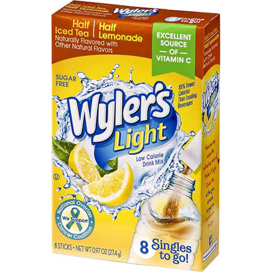 WYLERS LIGHT 2 GO W/LEM HALF / HALF
