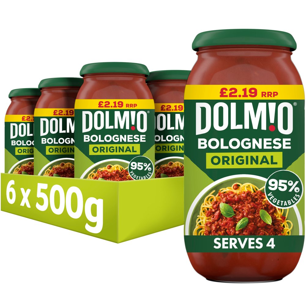Dolmio Bolognese PMP £2.19 Original Pasta Sauce