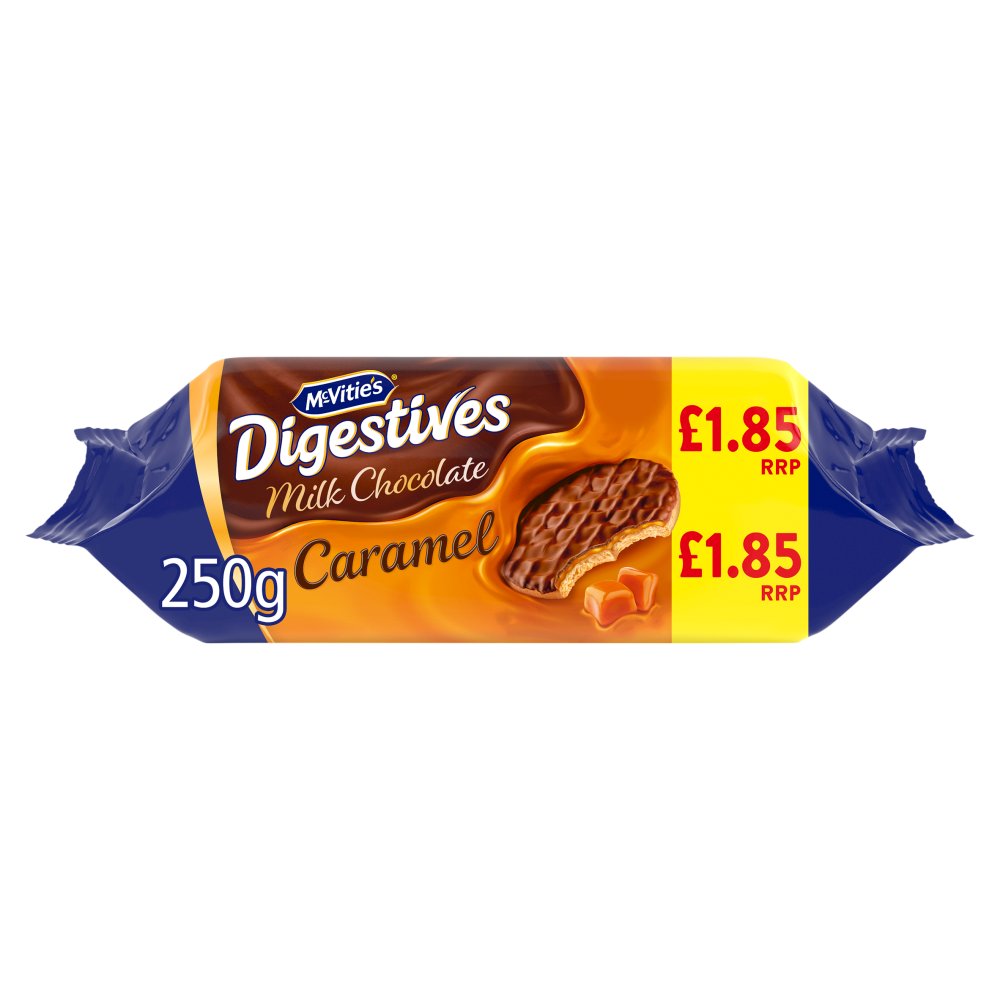 McVitie's Digestives Milk Chocolate the Caramel One