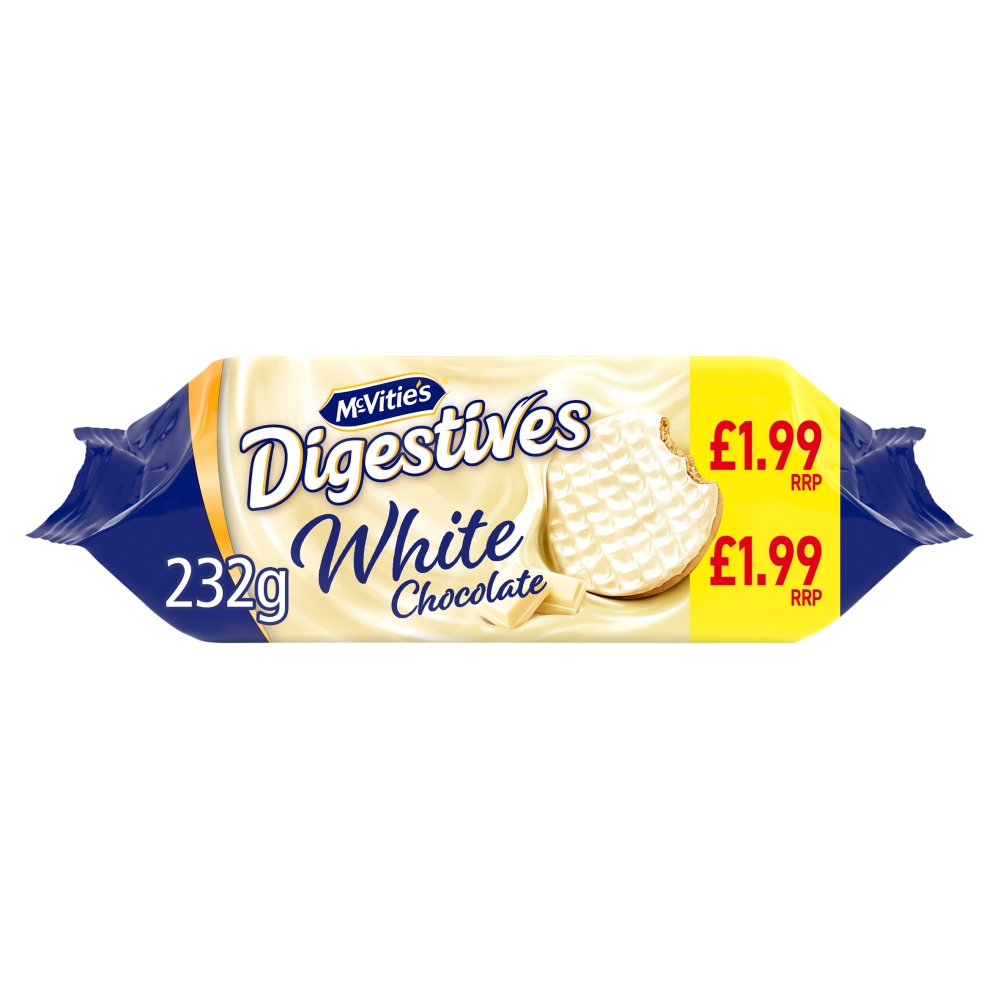 McVitie's Digestives White Chocolate