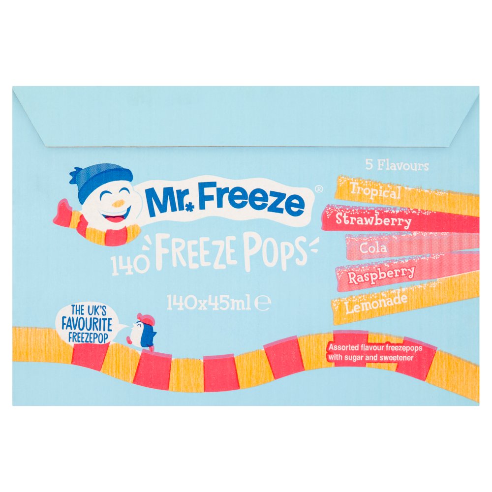 Mr. Freeze Freeze Pops (45ml × 140 × 1)