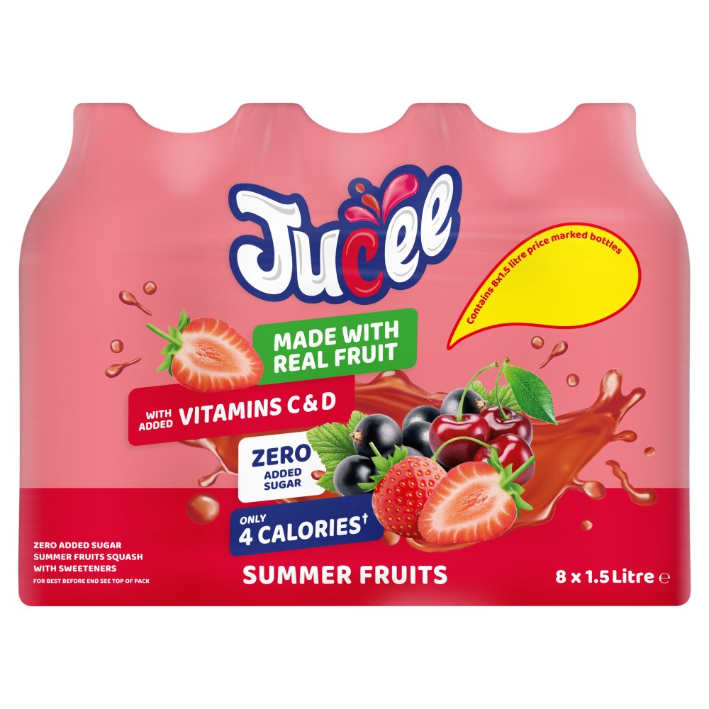Jucee Summer Fruits (1.5Ltr × 8 × 1)