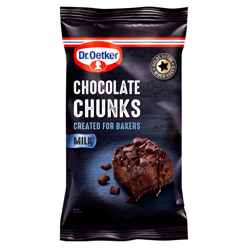 Dr. Oetker Milk Chocolate Chunks (100g × 9 × 1)