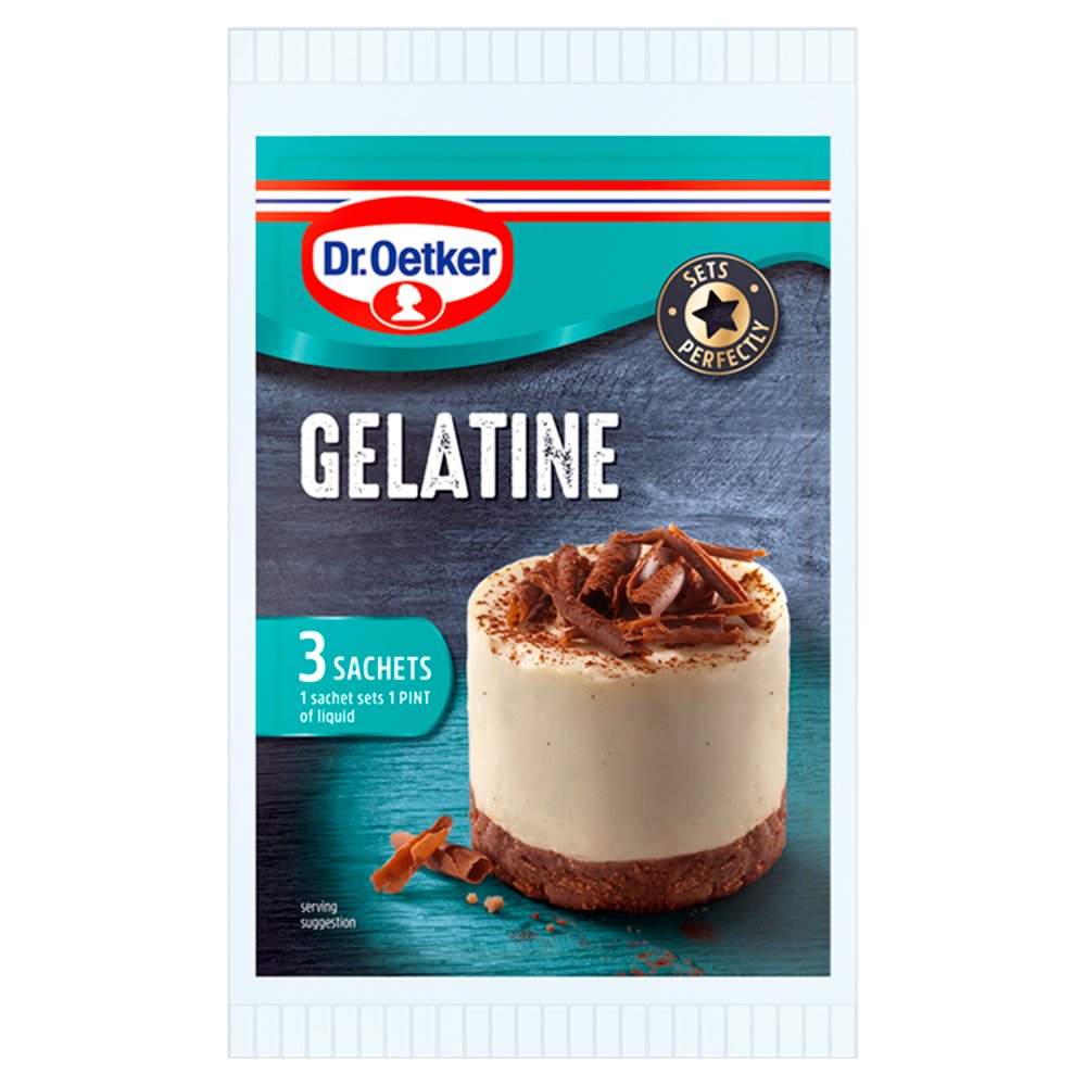 Dr. Oetker Gelatine Sachet (3s × 6 × 1)