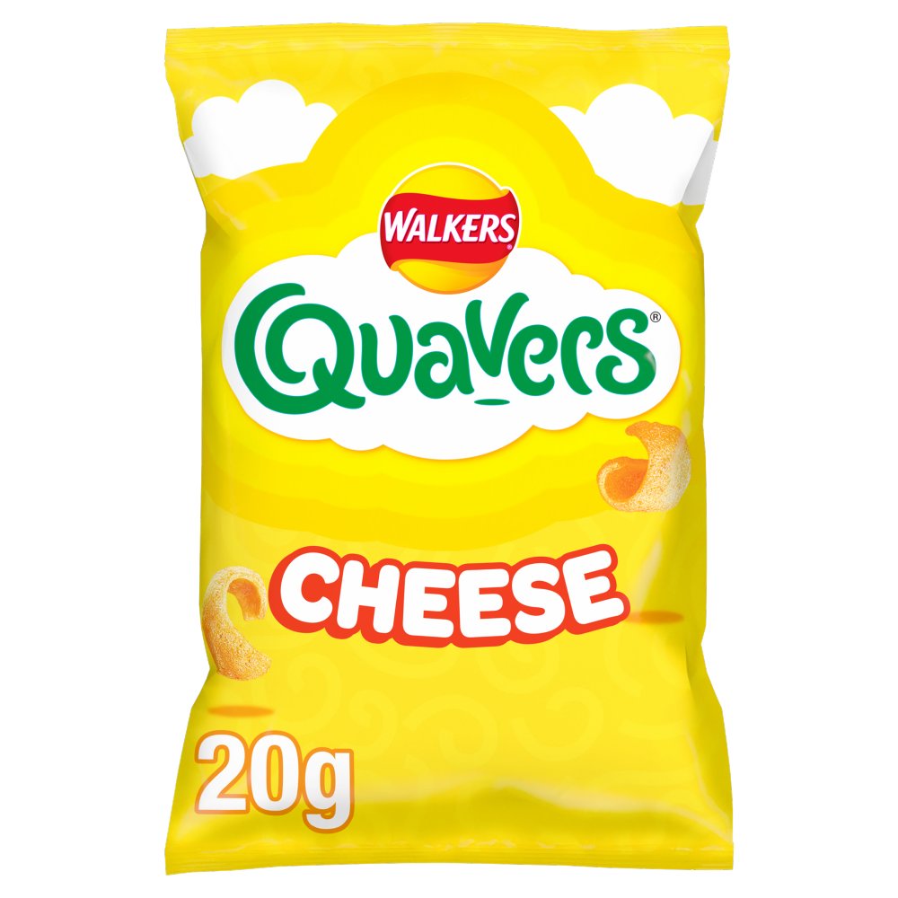 Walkers Quavers Cheese Snacks Crisps