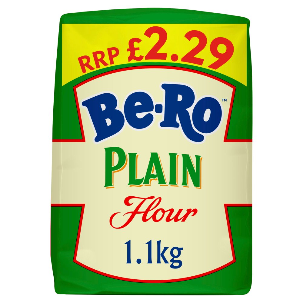 Be-Ro Plain Flour PMP £2.29 (1.1Kg × 10 × 1)