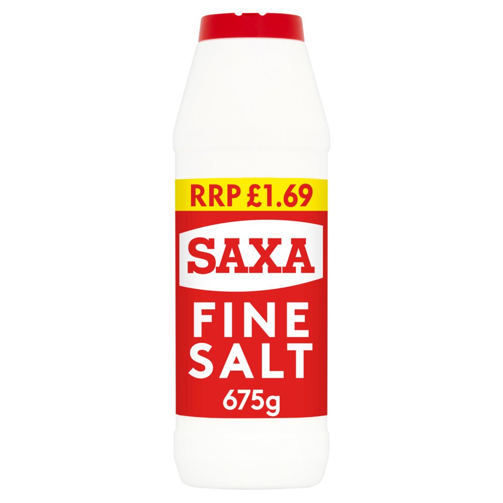 Saxa Salt Fine (675g × 12 × 1)