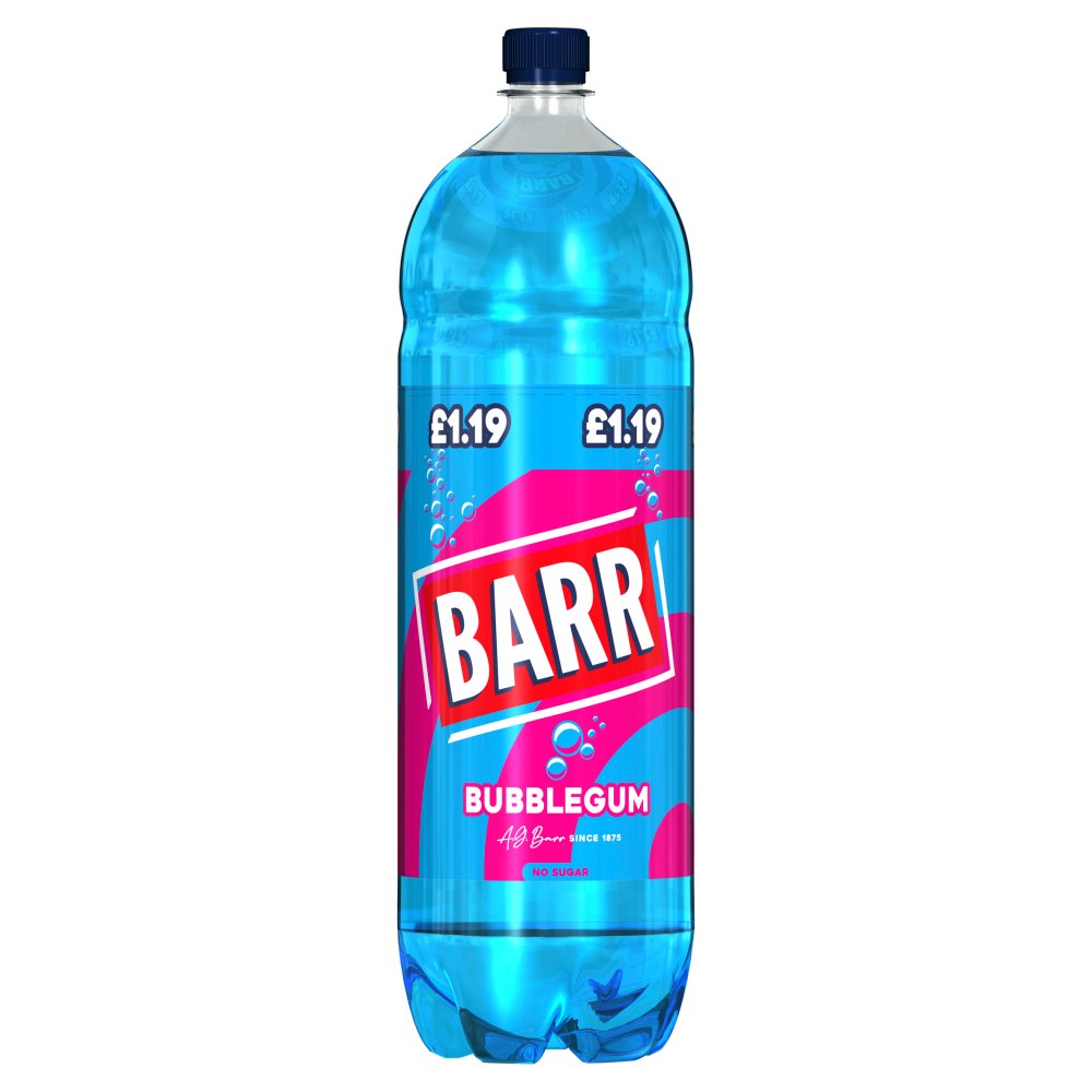Barr Bubblegum Soft Drink 2l (2Ltr × 6 × 1)