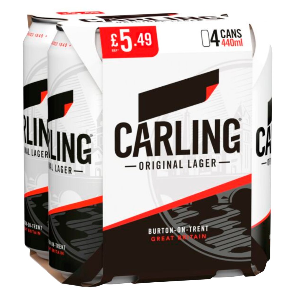 Carling Original Lager (440ml × 6 × 1)