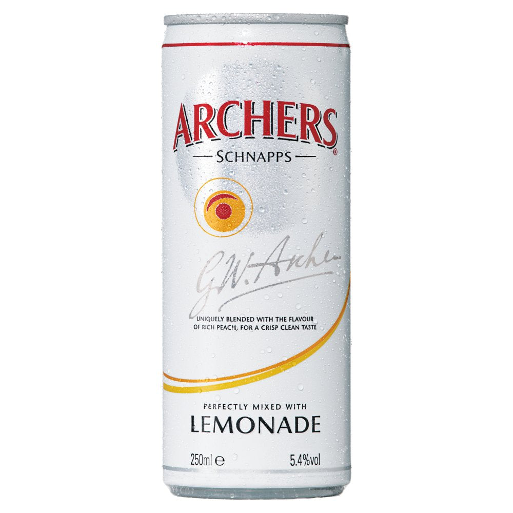 Archers and Lemonade Ready to Drink 250ml (250ml x 12 x 1)