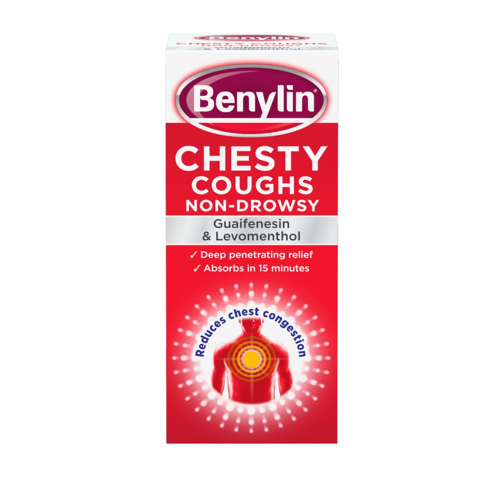 Benylin Chesty Coughs Non-Drowsy Syrup 150ml (150ml × 6 × 1)