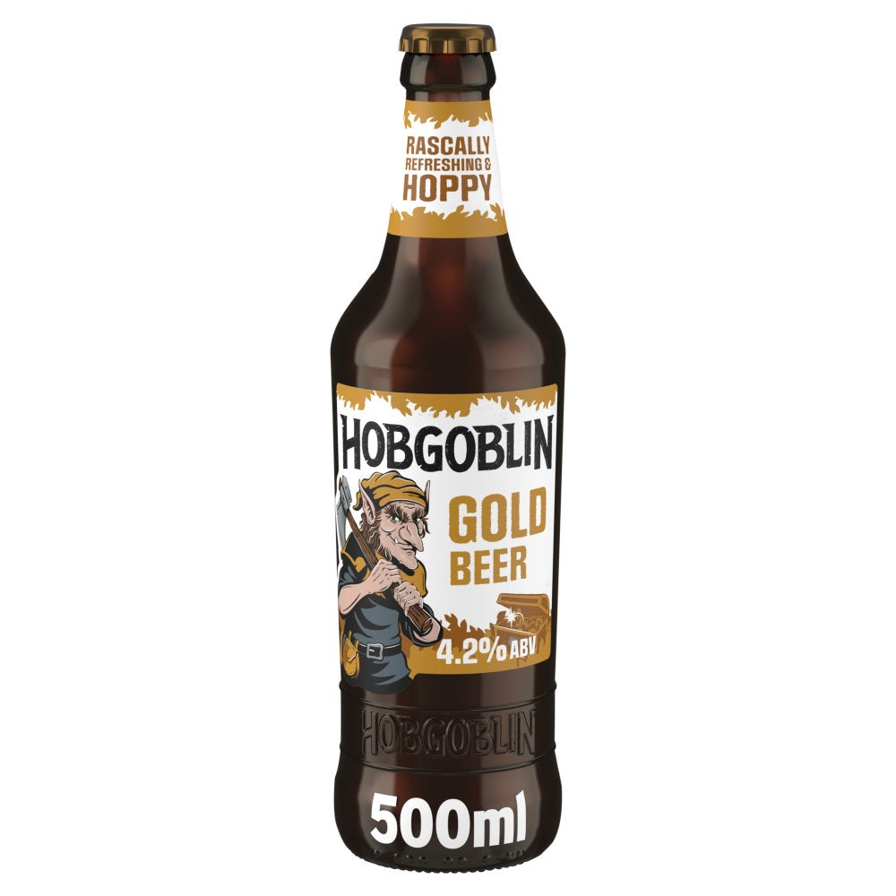 Hobgoblin Gold Ale Golden Beer 500ml Bottle (500ml × 8 × 1)