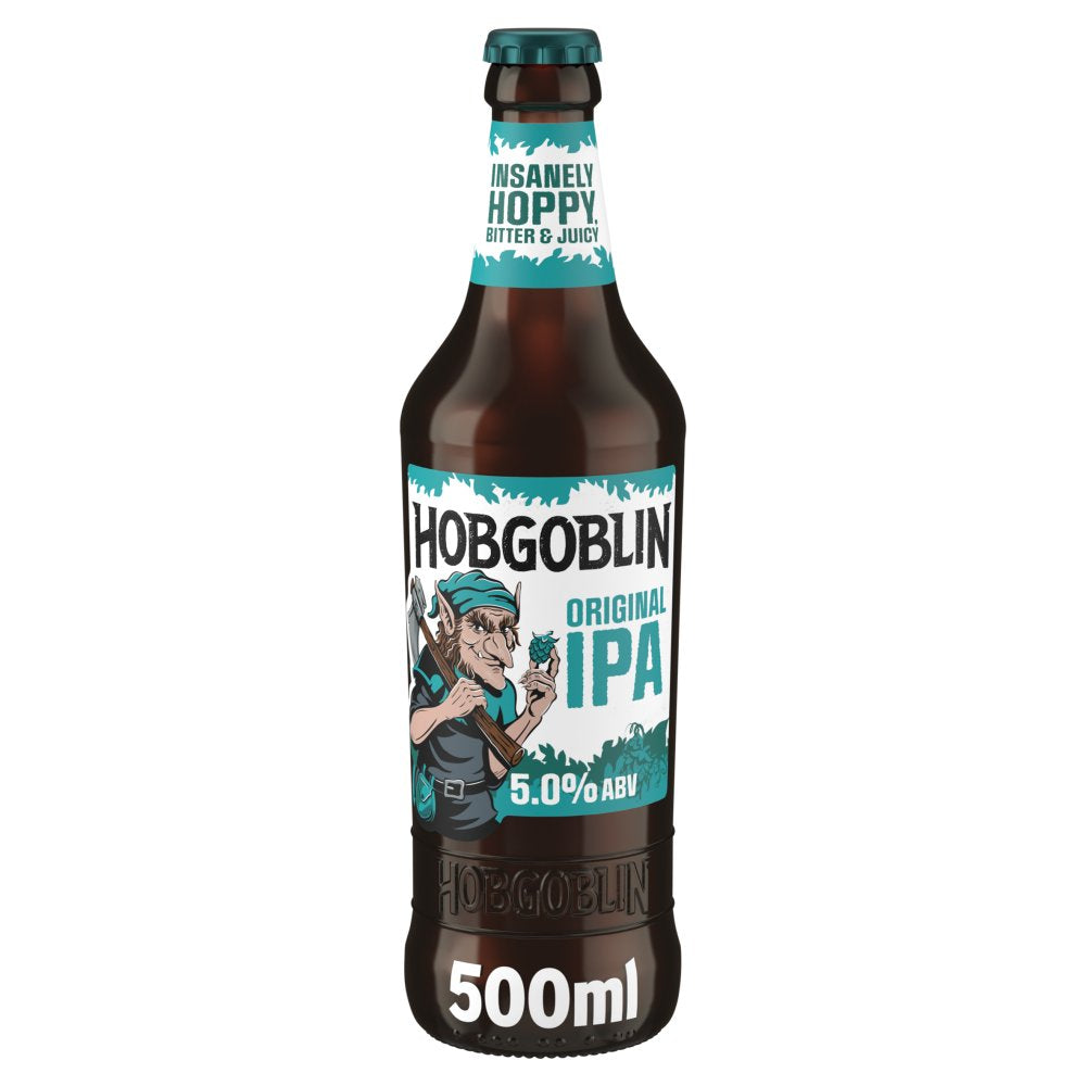 Hobgoblin IPA Ale Beer 500ml Bottle (500ml × 8 × 1)