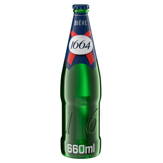 Kronenbourg 1664 Biere Beer Lager 660ml bottle (660ml × 8 × 1)