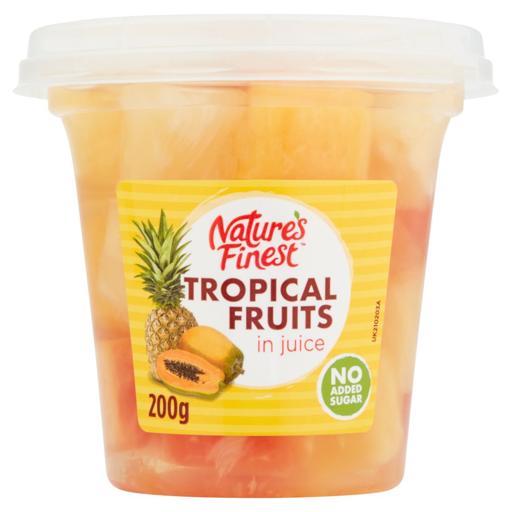 Nature's Finest Tropical Fruits in Juice (200g × 6)