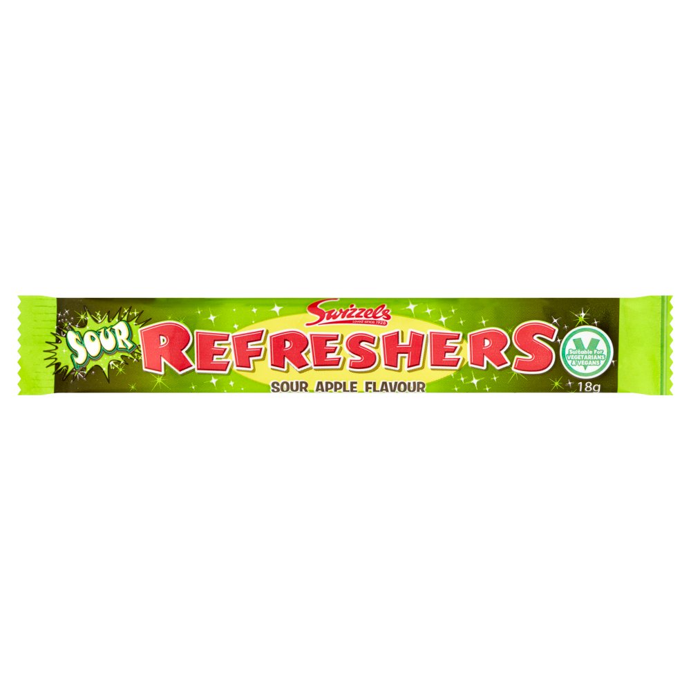 Swizzels Refreshers Sour Apple Flavour (18g × 60 × 6)