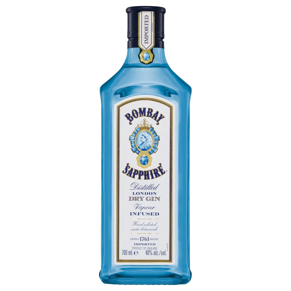 BOMBAY SAPPHIRE London Dry Gin, 70cl (70Cl × 6)