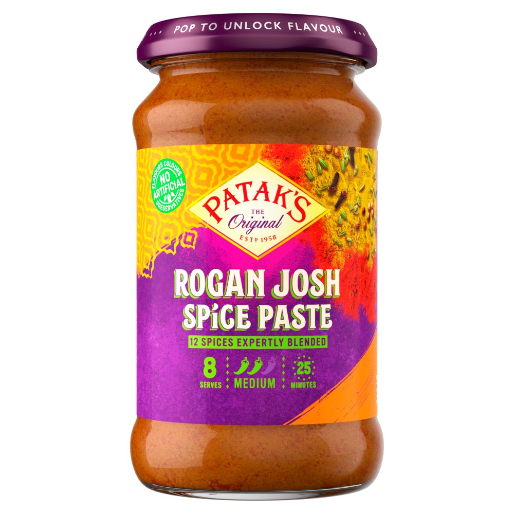 Patak's The Original Rogan Josh Spice Paste (283g × 6 × 1)
