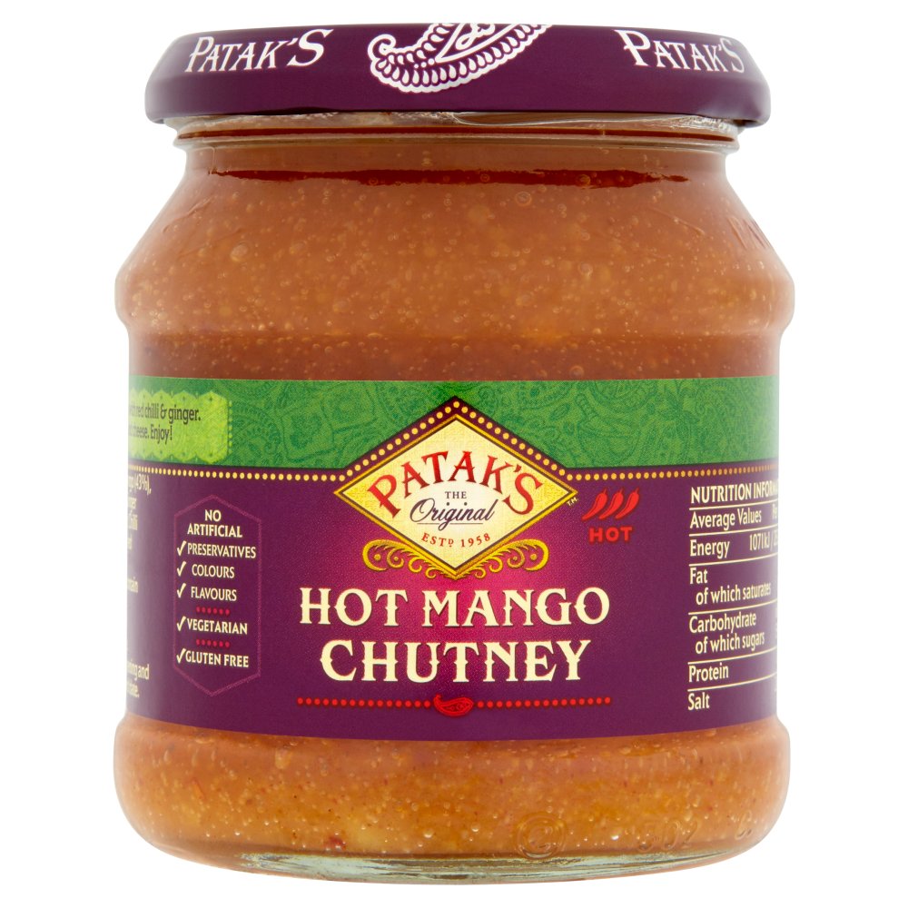 Patak's The Original Hot Mango Chutney