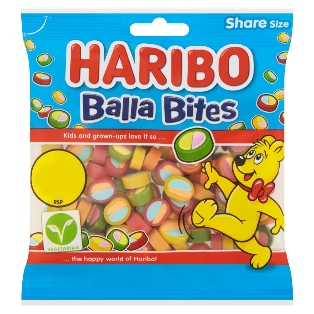 HARIBO Balla Bites (140g × 12 × 1)