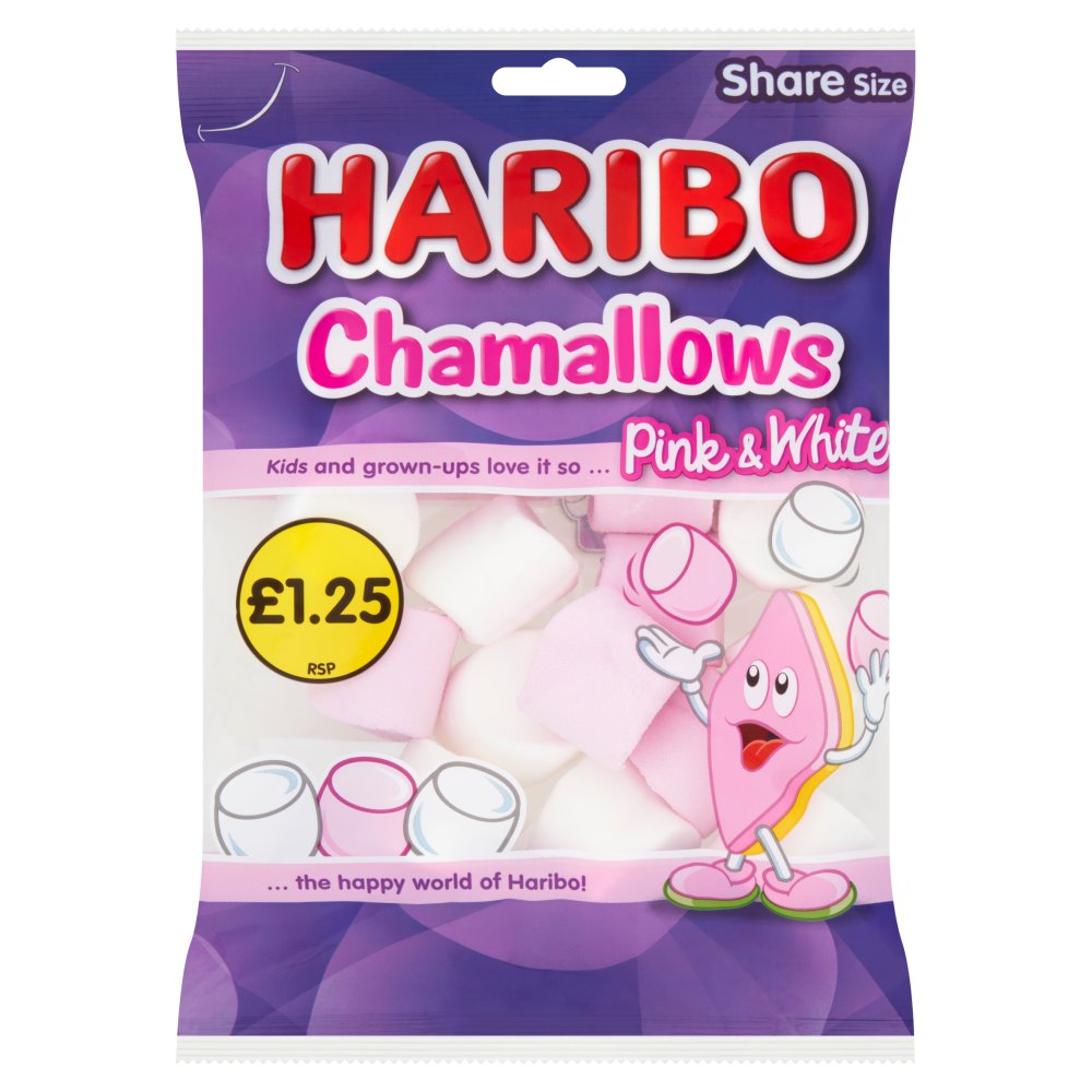 HARIBO Chamallows Pink & White (140g × 12 × 1)