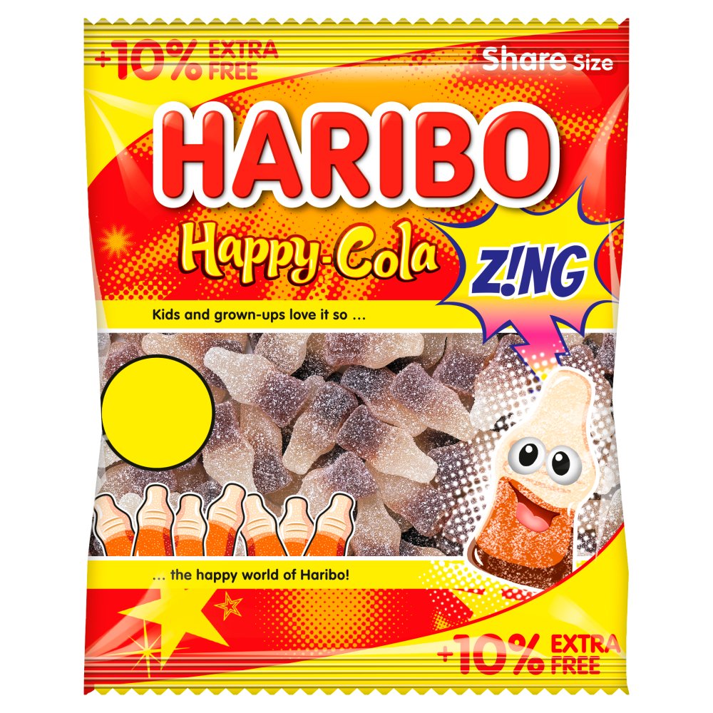 HARIBO Happy Cola Zing (154g × 12 × 1)