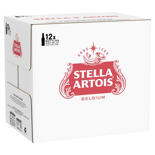 Stella Artois Belgium (660ml × 12 × 1)