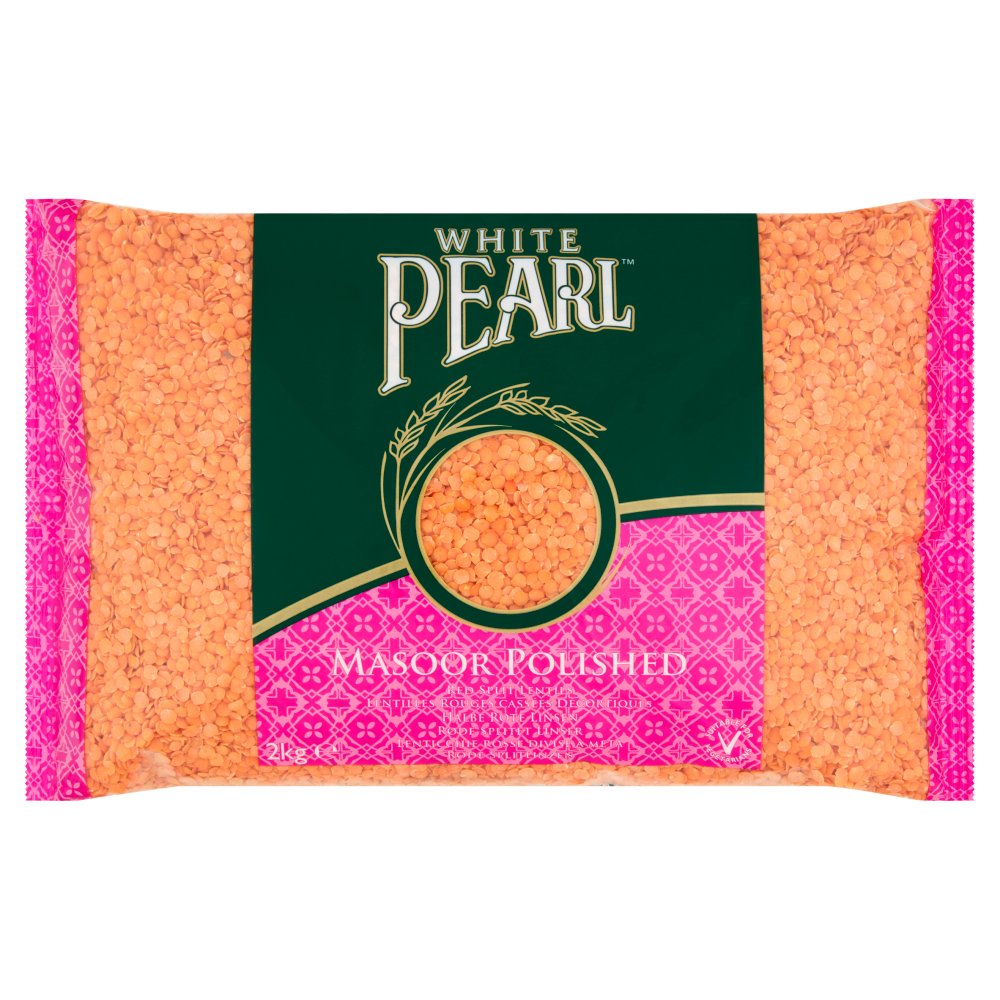 White Pearl Masoor Polished (2Kg × 6)