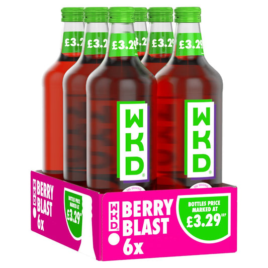 WKD Berry Blast Triple Distilled Vodka  (70Cl x 6 x 1)