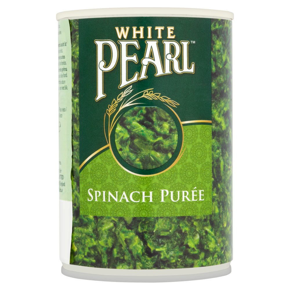 White Pearl Spinach Purée (395g × 12 × 1)
