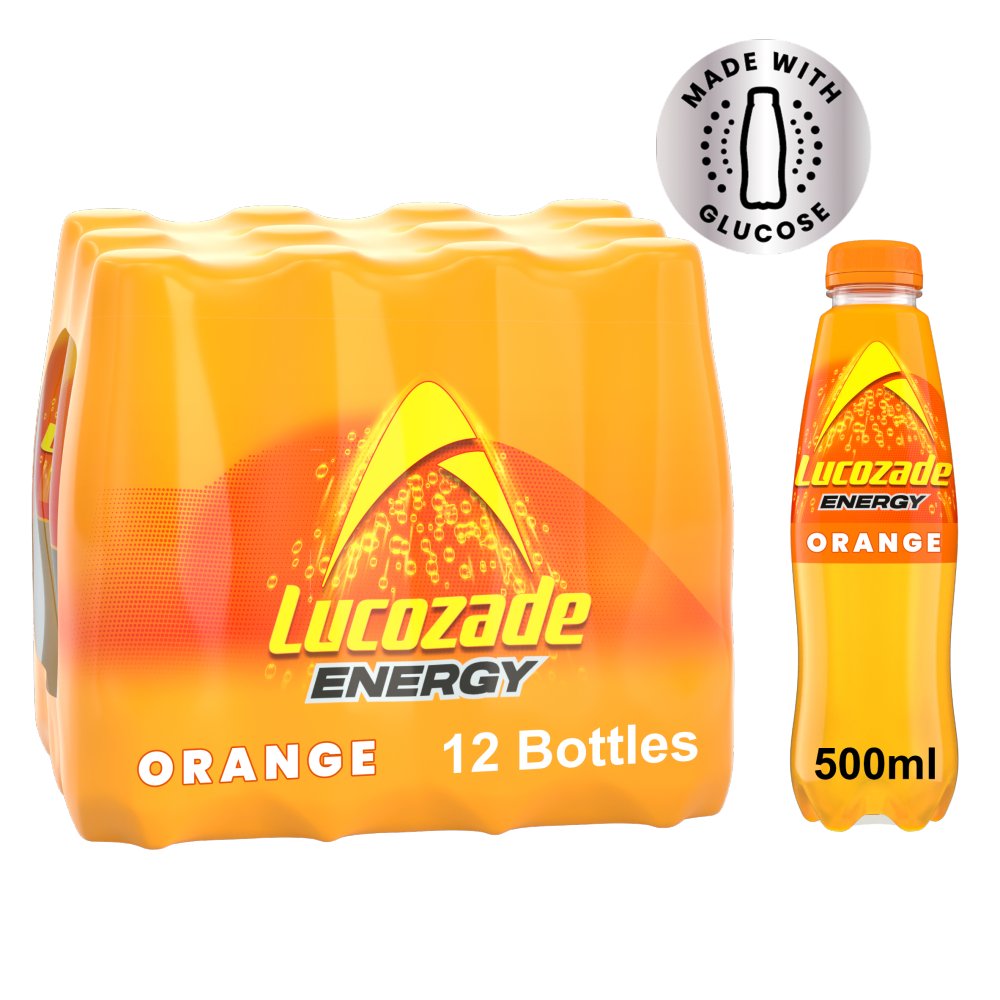 Lucozade Energy Drink Orange