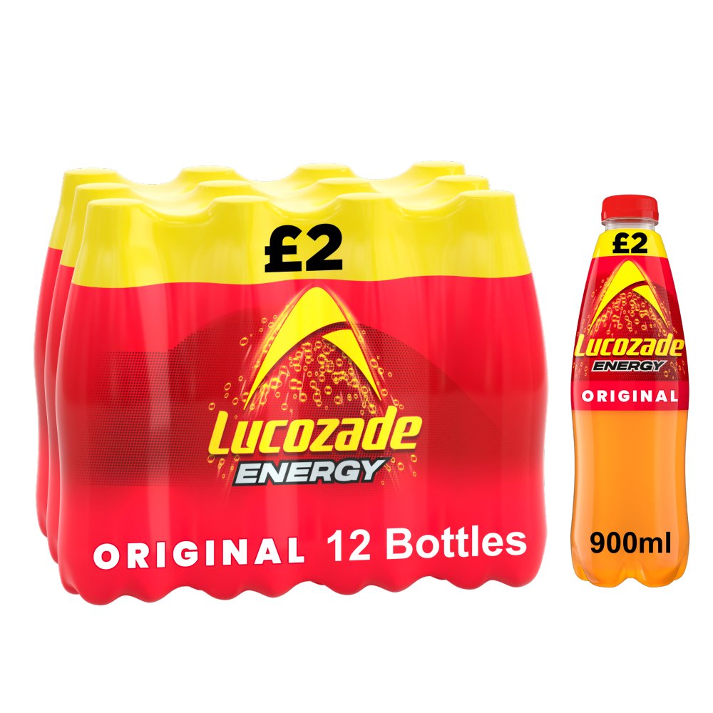 Lucozade Energy Drink Original PMP £2