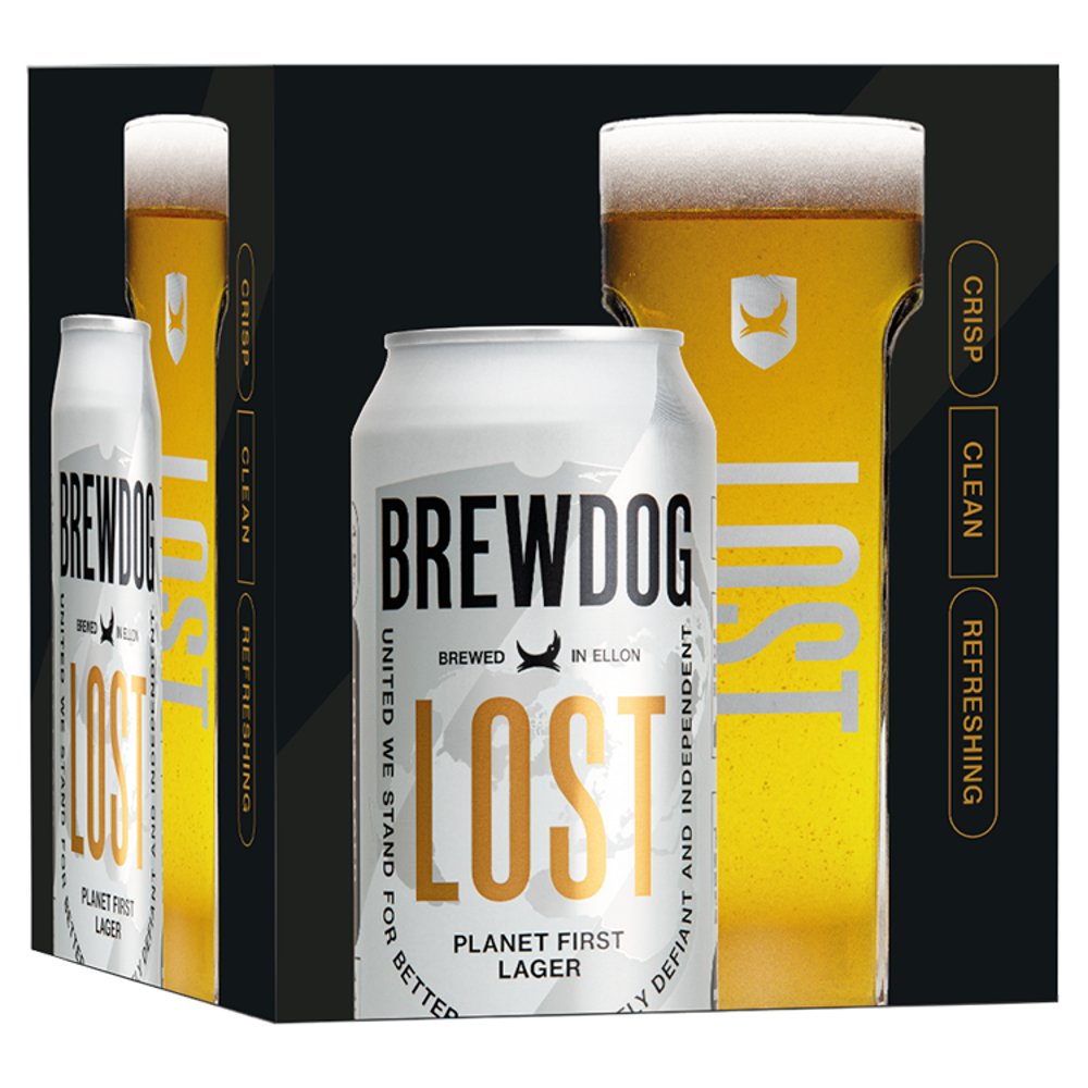 BrewDog Lost Planet First Lager (440ml × 6 × 1)