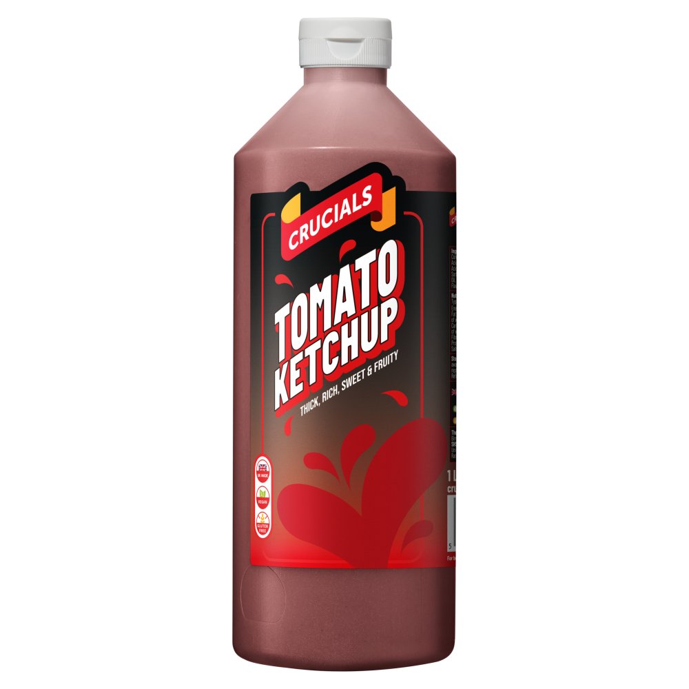 Crucials Tomato Ketchup (1Ltr × 10)