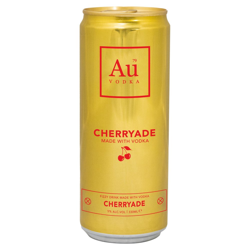 Au Vodka Cherryade 330ml (330ml x 12 x 1)