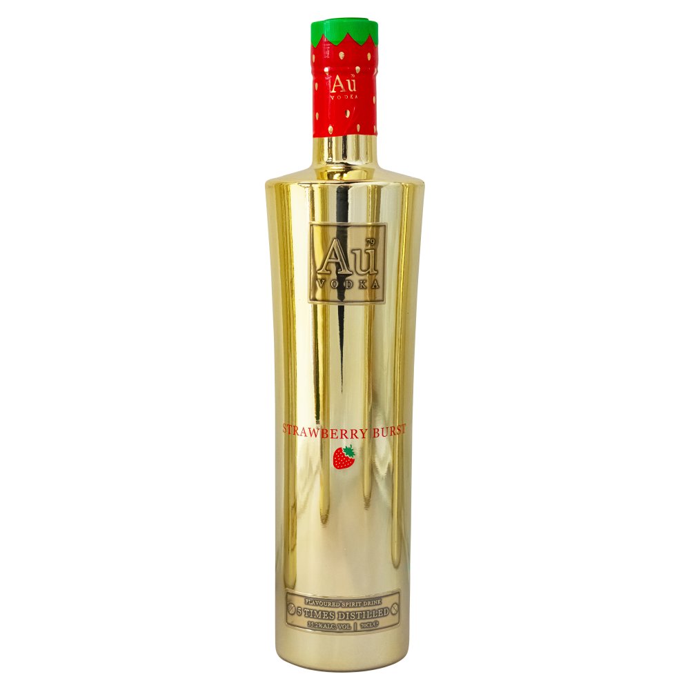 Au Vodka Strawberry Burst 70cl (70Cl x 6)