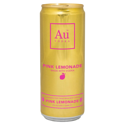 Au Vodka Pink Lemonade 330ml (330ml x 12 x 1)