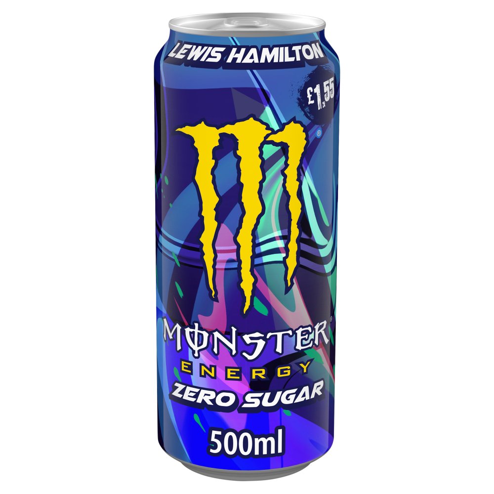 Monster Energy Drink Lewis Hamilton Zero Sugar PM £1.55