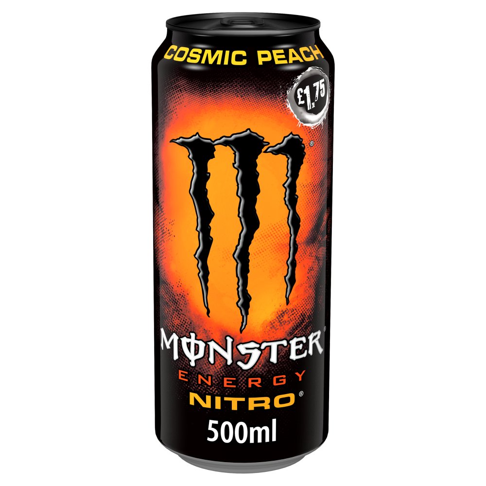 Monster Energy Drink Nitro Cosmic Peach PM £1.75