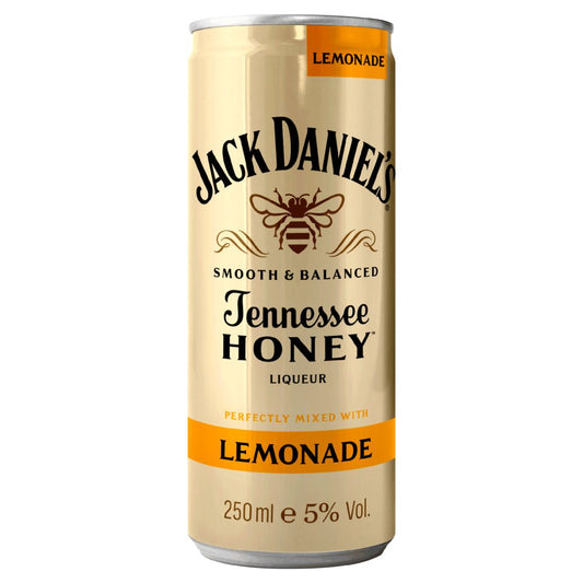 Jack Daniel’s Tennessee Honey Lemonade 250ml PMP (250ml x 12 x 1)