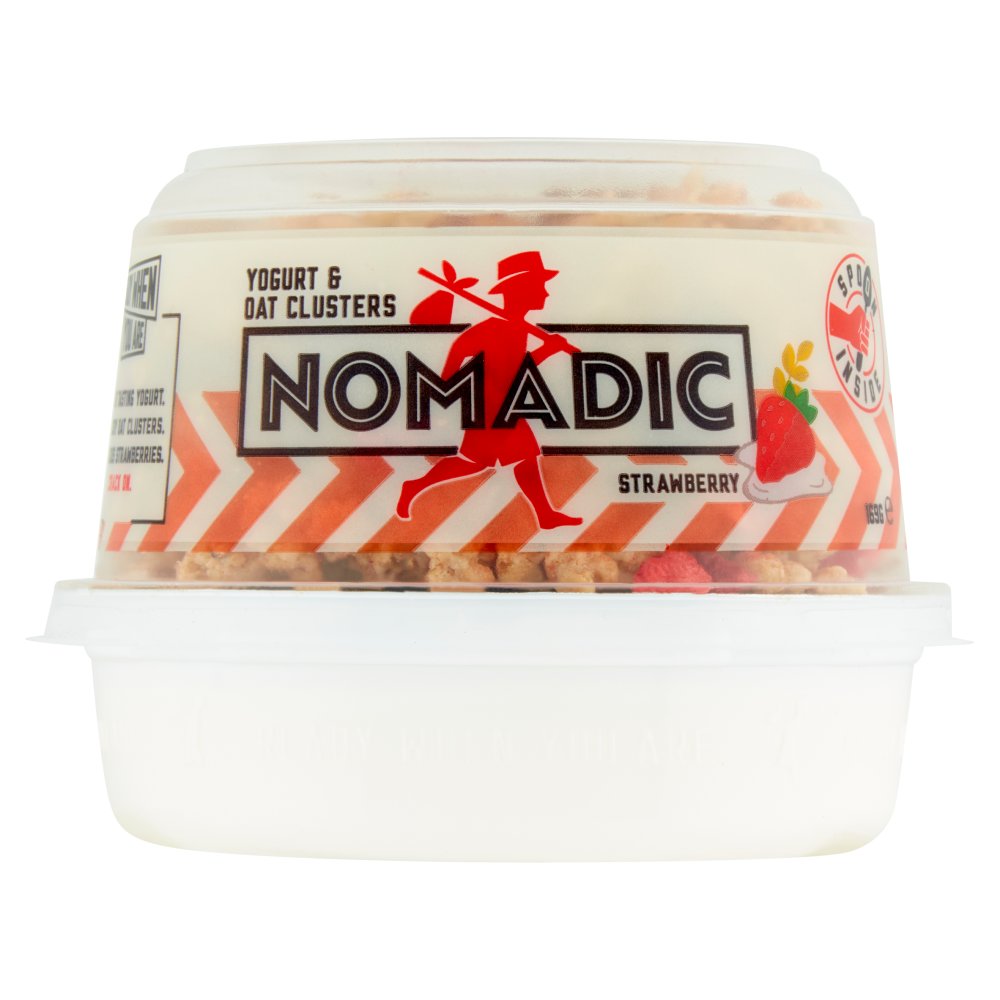 Nomadic Yogurt & Oat Clusters Strawberry