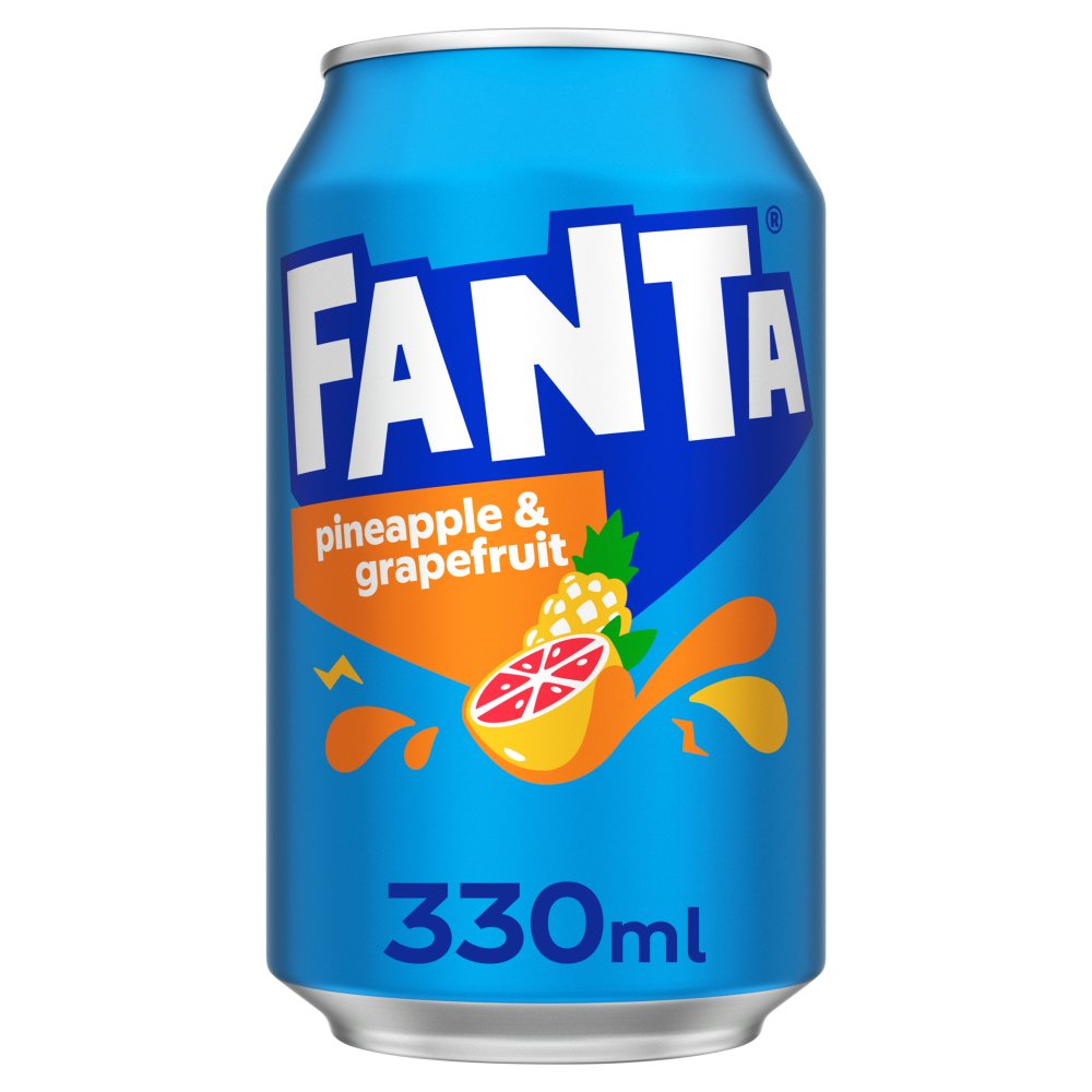 Fanta Pineapple & Grapefruit (330ml × 24 × 1)