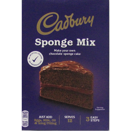 Cadbury Chocolate Cake Mix (400g × 5 × 1)